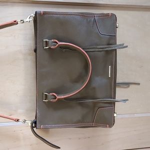 Rare Rebecca Minkoff leather Satchel purse